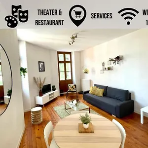 Le Riquet - 4 People - Hyper Center - Metro Apartamento